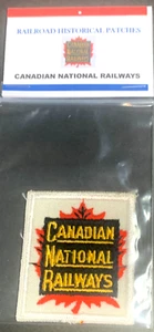 Patch storica foglia quadrata 2" ferrovie nazionali canadesi - Foto 1 di 1