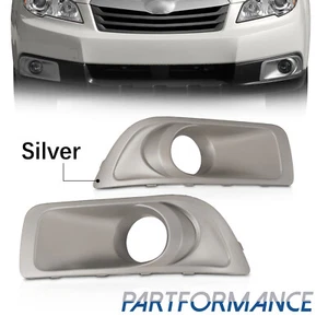 Fog Light Trim Set For 2010-2012 Subaru Outback Left & Right w/Fog Light Hole - Picture 1 of 6