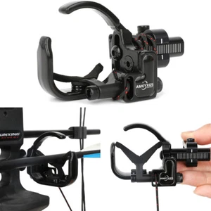 Bogenschießen Pfeilauflage Aluminum Alloy Adjustable RH Compoundbogen Hunting - Picture 1 of 16