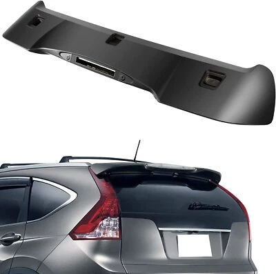 Black Rear Roof Spoiler Wing For Honda CR-V 2.4L 2012-2016 Factory Style - Image 1 of 4