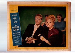 THE FABULOUS DORSEYS-JANET BLAIR-LOBBY CARD #6 G/VG