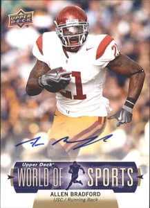 2011 Upper Deck World of Sports Autograph #127 Allen Bradford C