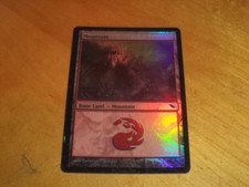 1x Foil - Mountain 295/301 - Magic the Gathering MTG Land Shadowmoor