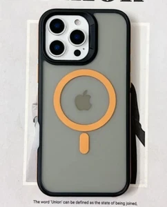 For iPhone 16 15 14 13 12 Pro Max Case Magnetic Magsafe Luxury Shockproof Cover - Picture 1 of 12