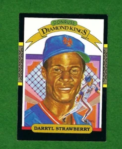 1985 Donruss Darryl Strawberry Diamond Kings New York Mets #4 - Bild 1 von 1