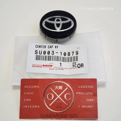 Tapa central de rueda genuina OEM 2013-2020 Scion FR-S Toyota 86 1 pieza SU003-10879 nueva Foto 1 de 4