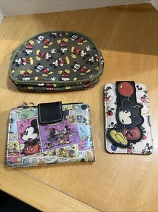 Mickey Mouse Geldbörse Set Mickey Animation Wallet Loungefly Ausweis-/Kartenetui & Tasche - Bild 1 von 8
