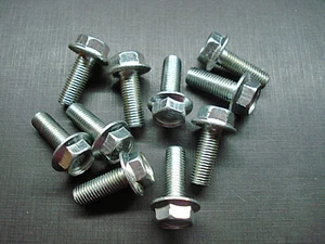 10 piezas 5/16-24 x 7/8" guardabarros debajo del capó núcleo soporte zinc brida pernos se adapta a Ford - Imagen 1 de 4