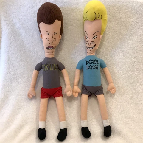 Vintage 1996 Beavis And Butthead Plush Dolls 22" MTV Spencers Plush Creations Cover