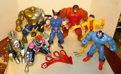 lot Marvel X-Men Toy Biz 5" Action Figures Loose w/ Accessories 1995/ 1996 - Image 1 of 4