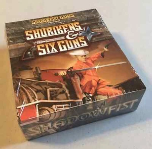 Shadowfist CCG Shurikens and Six Guns Booster Pack Caja Sellada de Fábrica NUEVO TCG - Imagen 1 de 1