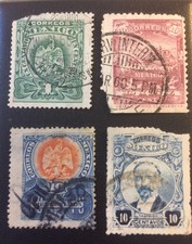 STAMP -  MEXIQUE -  1898 - 1899 - 1903 - 1917