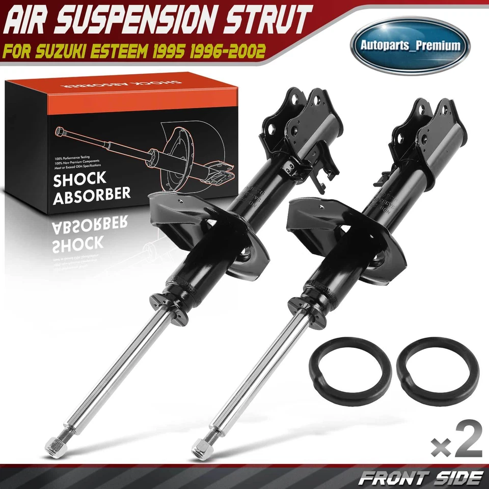 2x Front Left & Right Side Shock Absorber for Suzuki Esteem 1995-2002 4160160G10 - Image 1 of 4