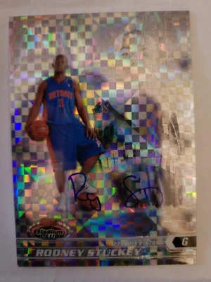 2007 TOPPS STADIUM CLUB ROONEY STUCKEY X-FACTOR AUTO - Image 1 of 3