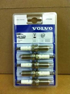 Spark Plug Kit Set Genuine Volvo V70 C70 S80 C30 XC70 S60 S40 V50 30751806 - Picture 1 of 1
