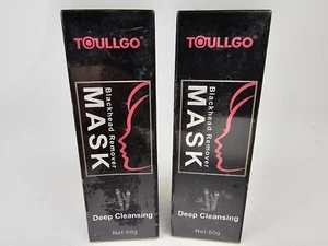 2x Toullgo Blackhead Remover Mask PeelOff Mask BulbHead Blackhead Remover 60g ea - Picture 1 of 4