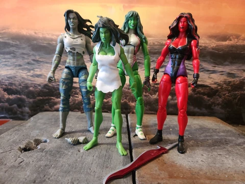 Marvel Legends She-hulk figure  Lot Cover