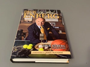 Autographed Hardcover Book Dick Enberg "Oh My!" Sports Announcer w/ Interview CD - Picture 1 of 5