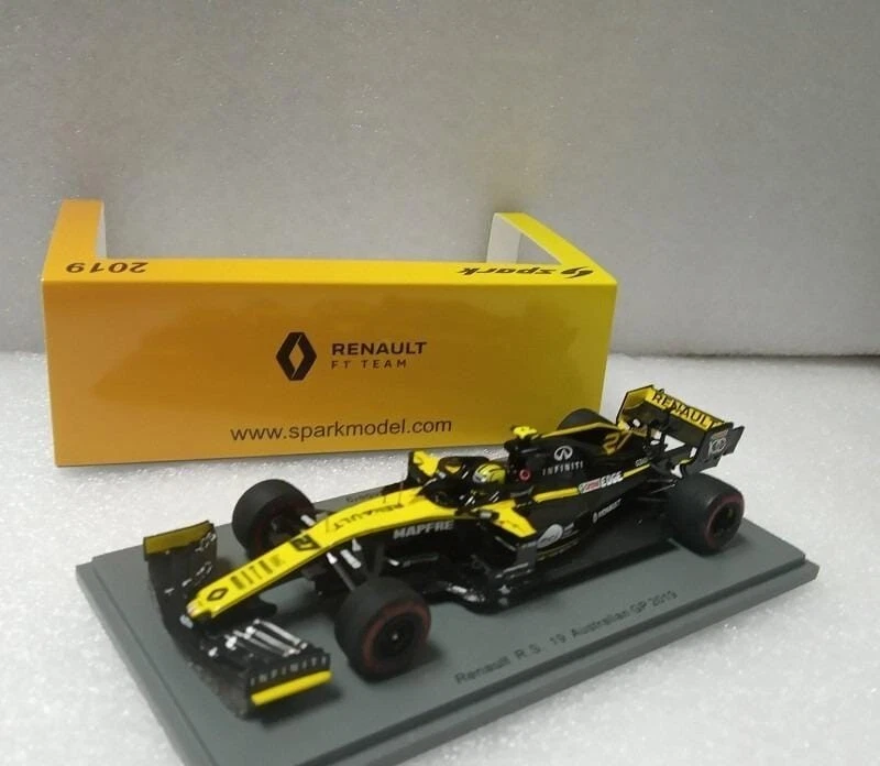 1/43 Spark S6076 Renault R.S. 19 # 27 Nico Hulkenberg 2019 Australian GP - Image 1 of 1