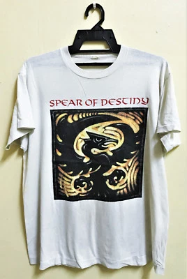 CAMISETA CONCIERTO SPEAR OF DESTINY ROCK PUNK TOUR VINTAGE AÑOS 80 1988 TEATRO DE ODIO Foto 1 de 3