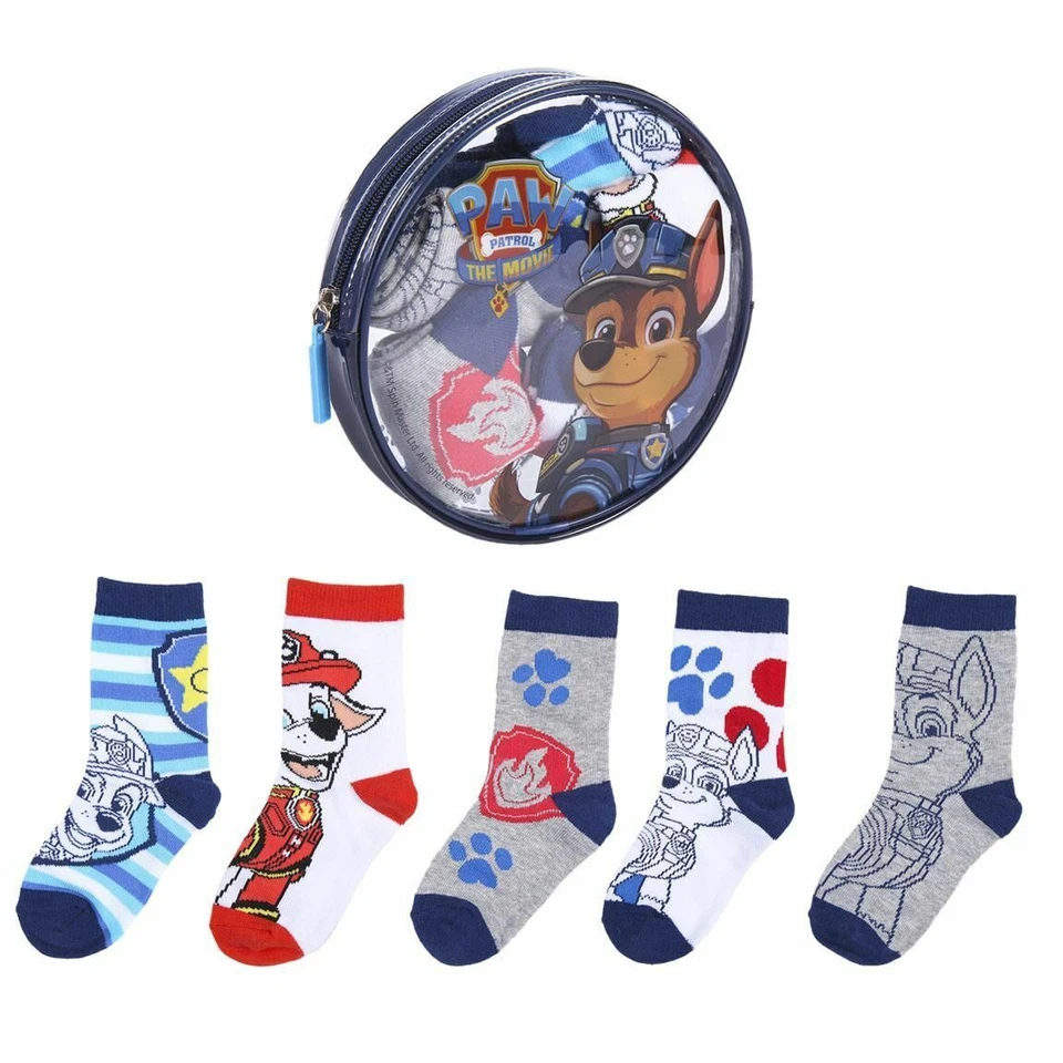 MARKENLOS Paw Patrol Kinder Socken 5´er Pack Geschenkset