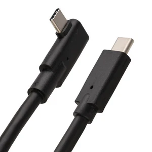 VR Link No Lag Cable USB-C 3.2 Gen1 to Type C 100W/10Gb Black - Picture 1 of 19