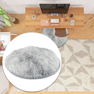 Rug Ornament 40CM??1.4*1.4FT?? 60CM??2*2FT?? Solid Living Room Round Bedroom - Image 1 of 4