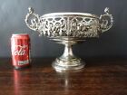 WMF Art Nouveau SIlver Plated Centrepiece Fruit Nut Bowl h16,7cm