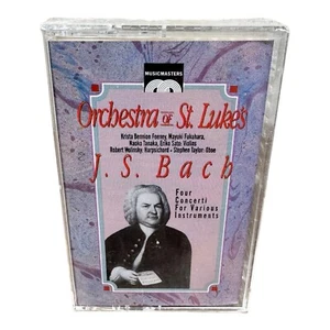 Orchestra Of St Luke’s J.S. Bach Cassette BRAND NEW SEALED - Picture 1 of 4