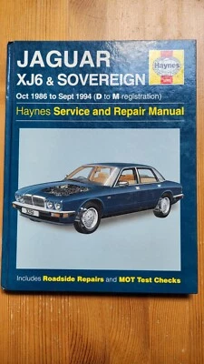 Jaguar XJ6 & Sovereign Haynes Manual - Image 1 of 2