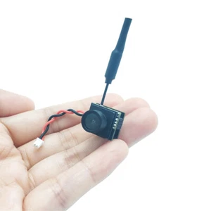 FPV 25mW 3.6 Camera Micro 48CH for 120° Image Integrated camera RC Racing g - Foto 1 di 5
