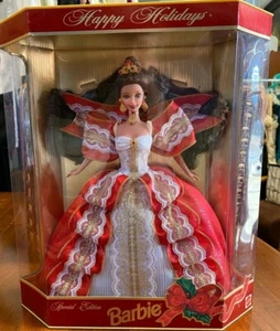 Barbie Happy Holidays Special Edition 10th Anniversary Hallmark 5th in Series - Bild 1 von 12