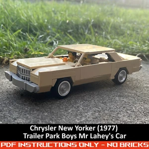 Chrysler New Yorker - Szczegółowe instrukcje Lego Speed Champions Style MOC TYLKO - Zdjęcie 1 z 5