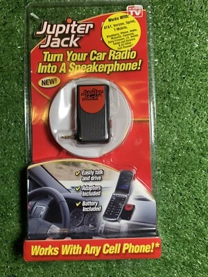 Jupiter Jack Hands Free Cell Device Turn Car Radio into a Speaker Phone New - Image 1 of 3