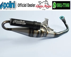 200.0407 MARMITTA SCARICO POLINI SCOOTER TEAM 4 PIAGGIO 2T ZIP FAST RIDER 50 2t - Foto 1 di 2