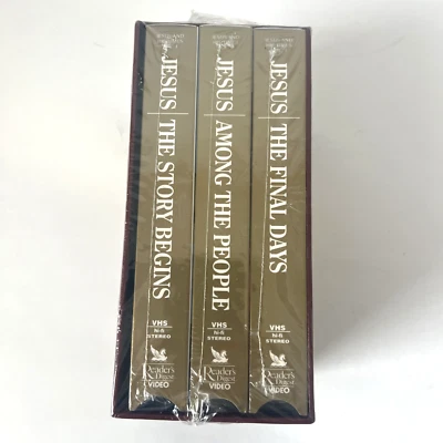 Jesus And His Times VHS Tapes Box Set Reader's Digest NEW Religious Christian - Image 1 of 4