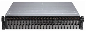 Dell PowerVault MD1120 2U 24 bay 2.5" SAS Storage Array 2 x contr 2xP 24x 900GB - Picture 1 of 2
