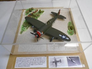 WELTKRIEG - P-47 THUNDERBOLT "LITTLE CHIEF" 1/48 MODELLFLUGZEUG MIT DECKEL #82 - Bild 1 von 15