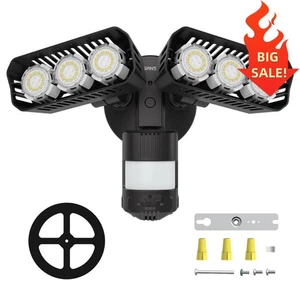 SANSI 38W Motion Sensor Security Light Outdoor 5000LM Flood Light 5000K Wired - Picture 1 of 18