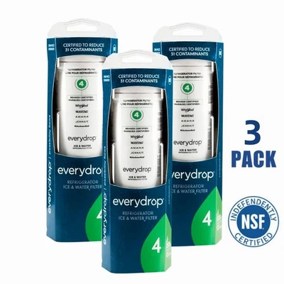 Water filter 4 replacement EDR4 USA STOCK 3 PACK - Image 1 of 3