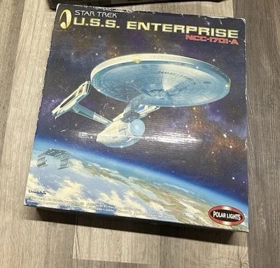 Star Trek Models Kit Polar Lights USS Enterprise NCC-1701-A New - Image 1 of 4