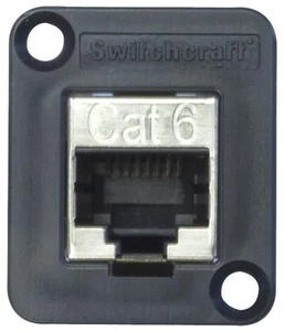 SWITCHCRAFT/CONXALL - RJ45 Cat6, Blindé, Panneau - Photo 1/1