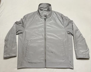 Boss Hugo Boss Herren Full Zip Grau Gr. M Langarm Baumwolle Übergangsjacke - Bild 1 von 13