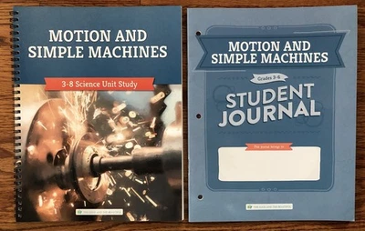 Good and Beautiful Motion and Simple Machines 3-8 Science Unit Study & Journal Foto 1 de 4