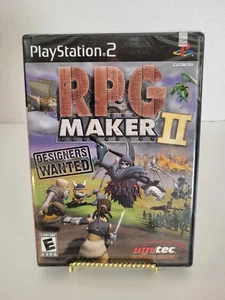 RPG Maker II 2 (Sony PlayStation 2) PS2 gioco nuovo sigillato in fabbrica con gancio - Foto 1 di 7