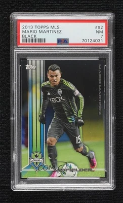 2013 Topps MLS Black /10 Mario Martinez #92 PSA 7 Rookie RC - Image 1 of 2