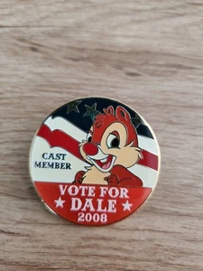DISNEY PIN WDW CAST MEMBER EXCLUSIVE VOTE FOR DALE 2008 LE 500 - Picture 1 of 2