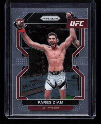 Fares Ziam 2022 Panini Prizm UFC #143 Rookie - Image 1 of 2