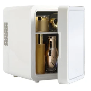 Mini Frigorífico 4L Frigorífico Cosmético con Espejo Frigorífico Belleza  - Imagen 1 de 7