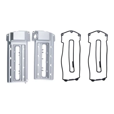 Aluminum Cover Assembly for BMW 540i 740i E38 E39 4.4L V8 11121703175 - Image 1 of 4